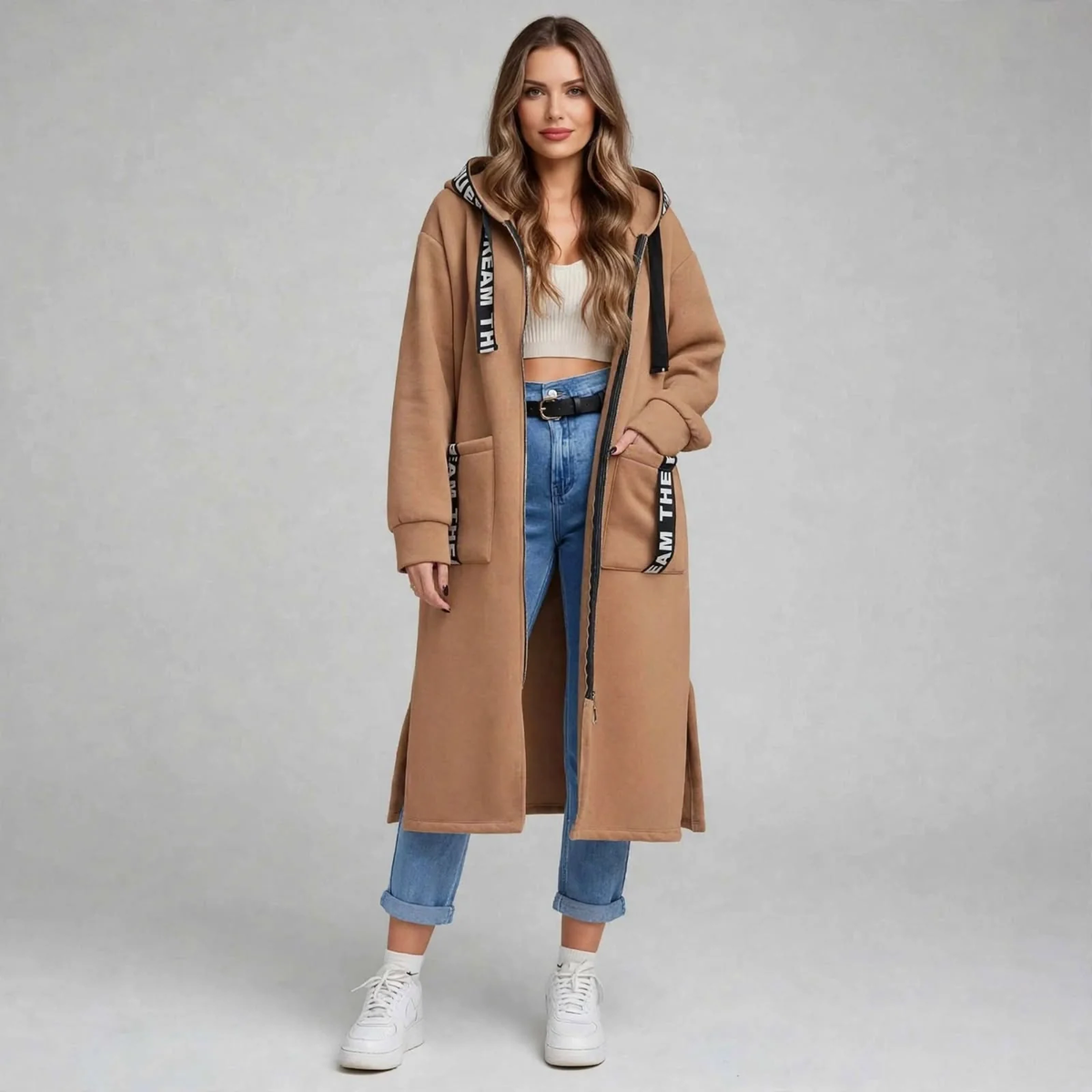 Women’s Oversized Hooded Sweatshirt