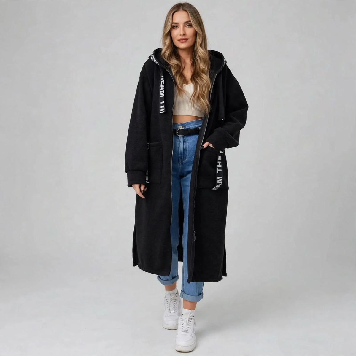 Women’s Oversized Hooded Sweatshirt