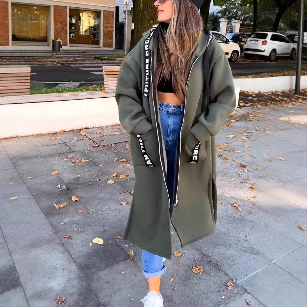 Women’s Oversized Hooded Sweatshirt