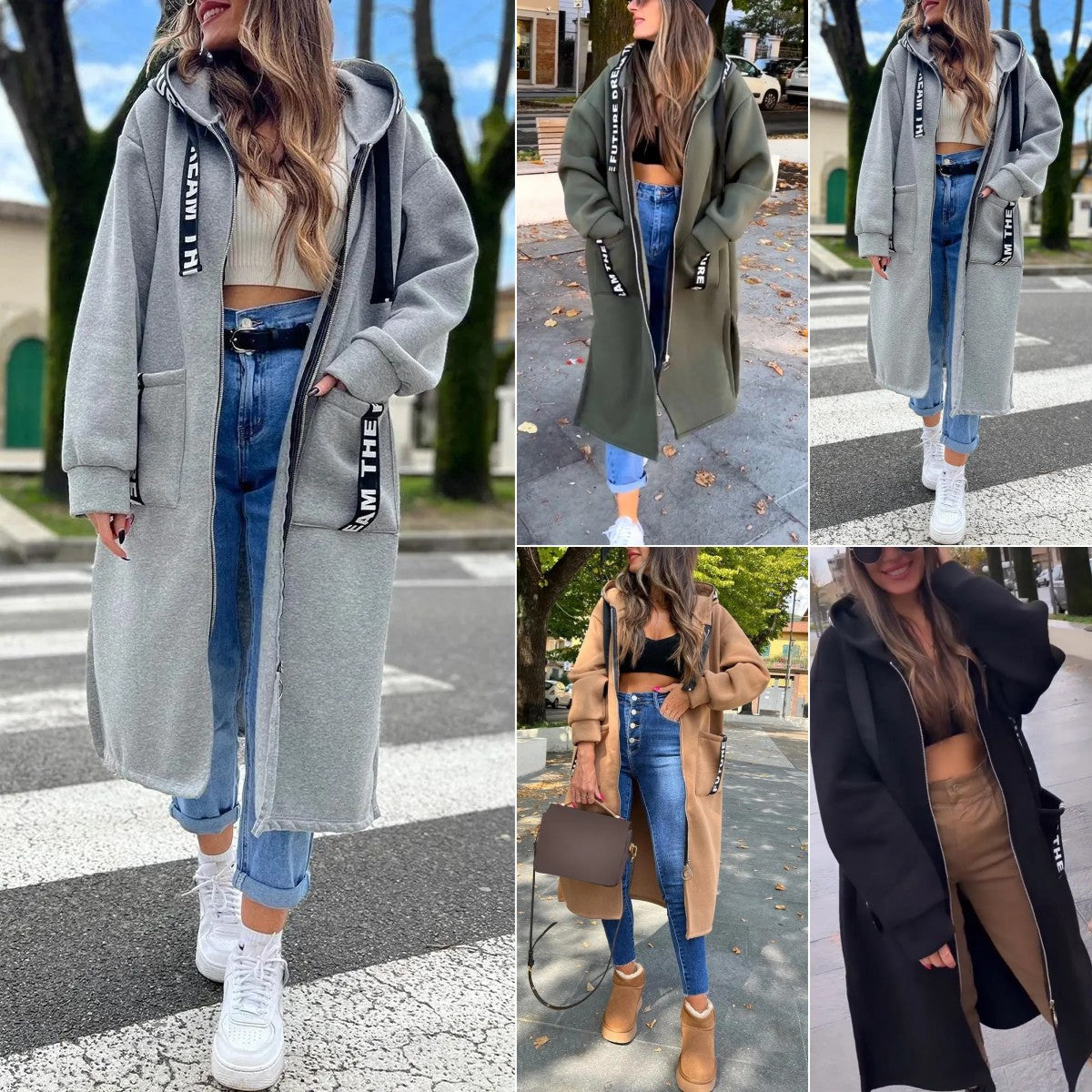 Women’s Oversized Hooded Sweatshirt
