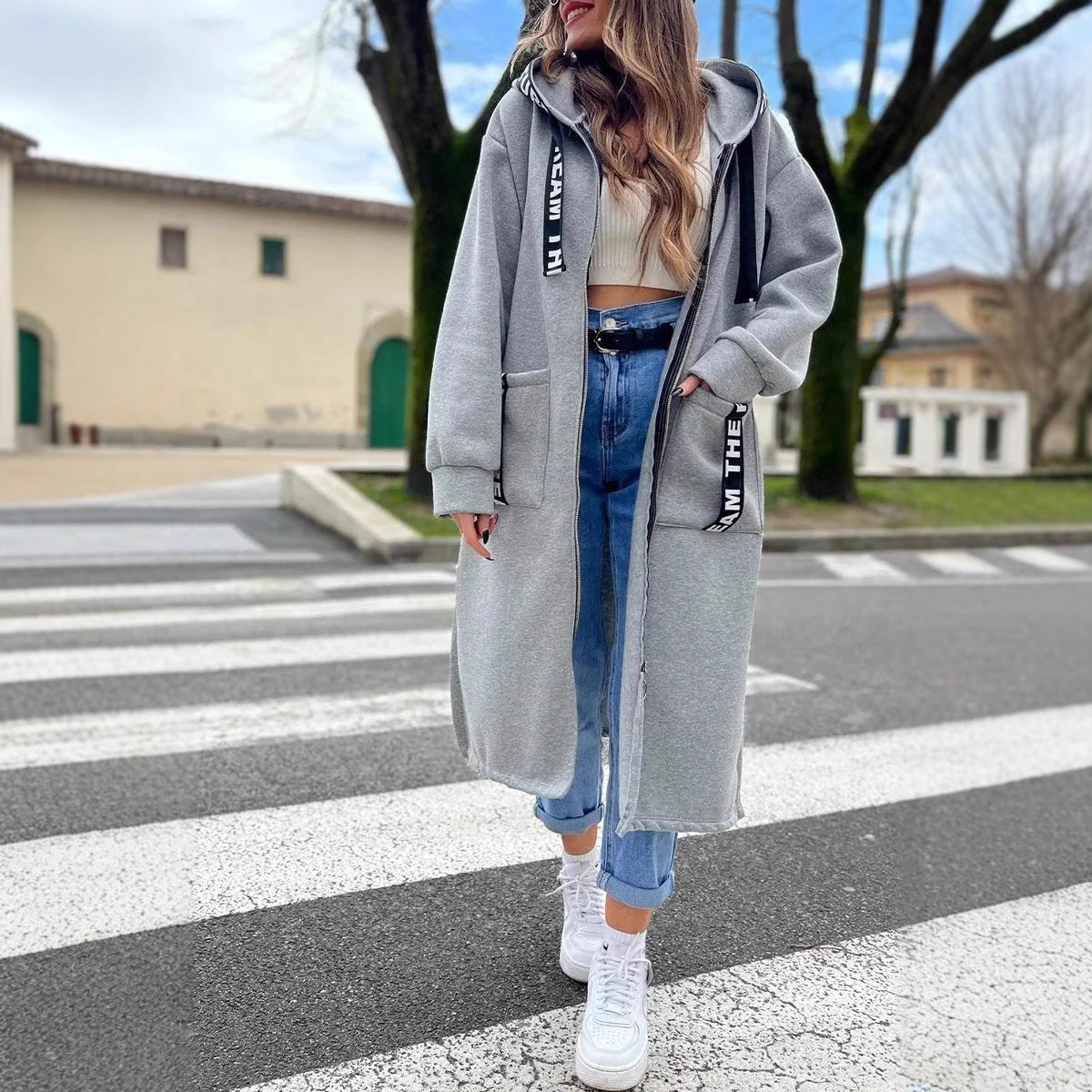 Women’s Oversized Hooded Sweatshirt