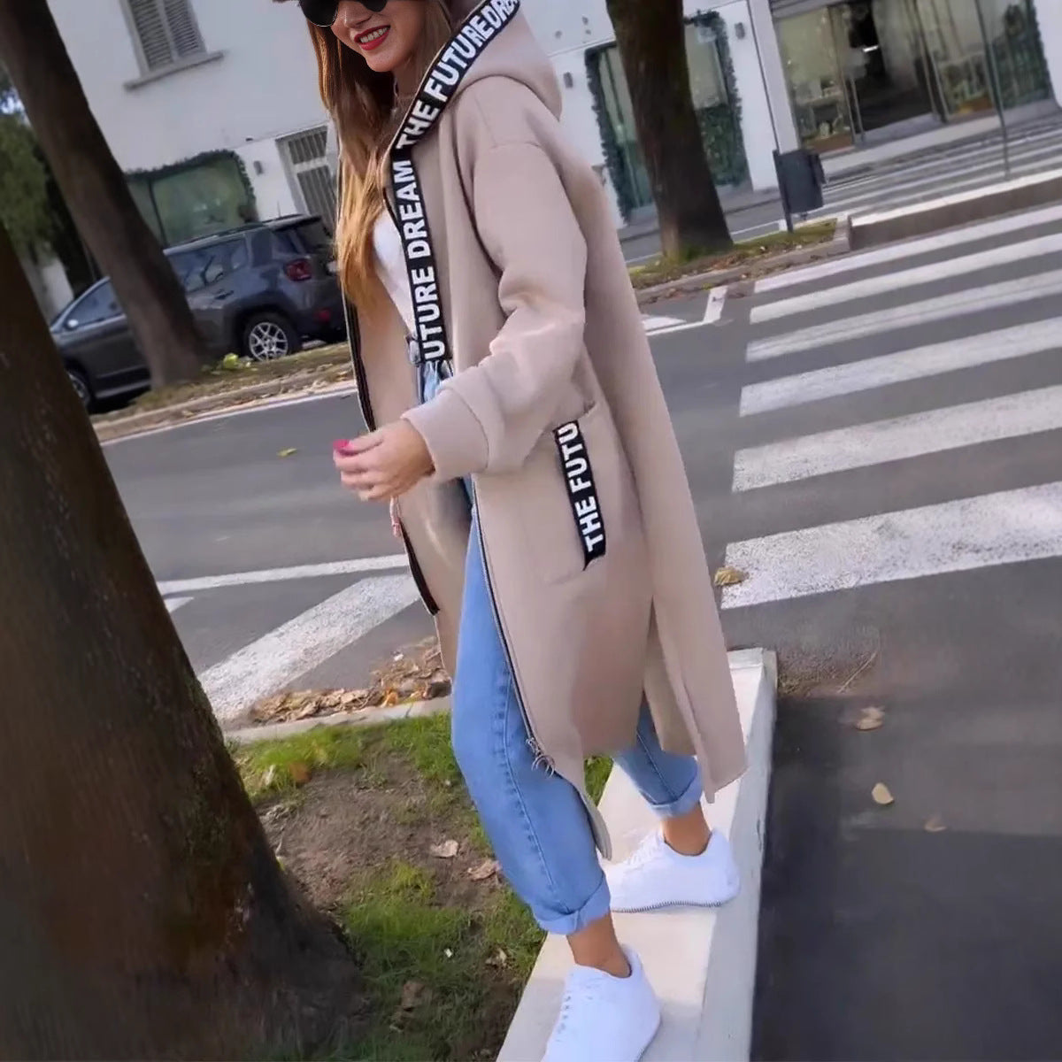 Women’s Oversized Hooded Sweatshirt