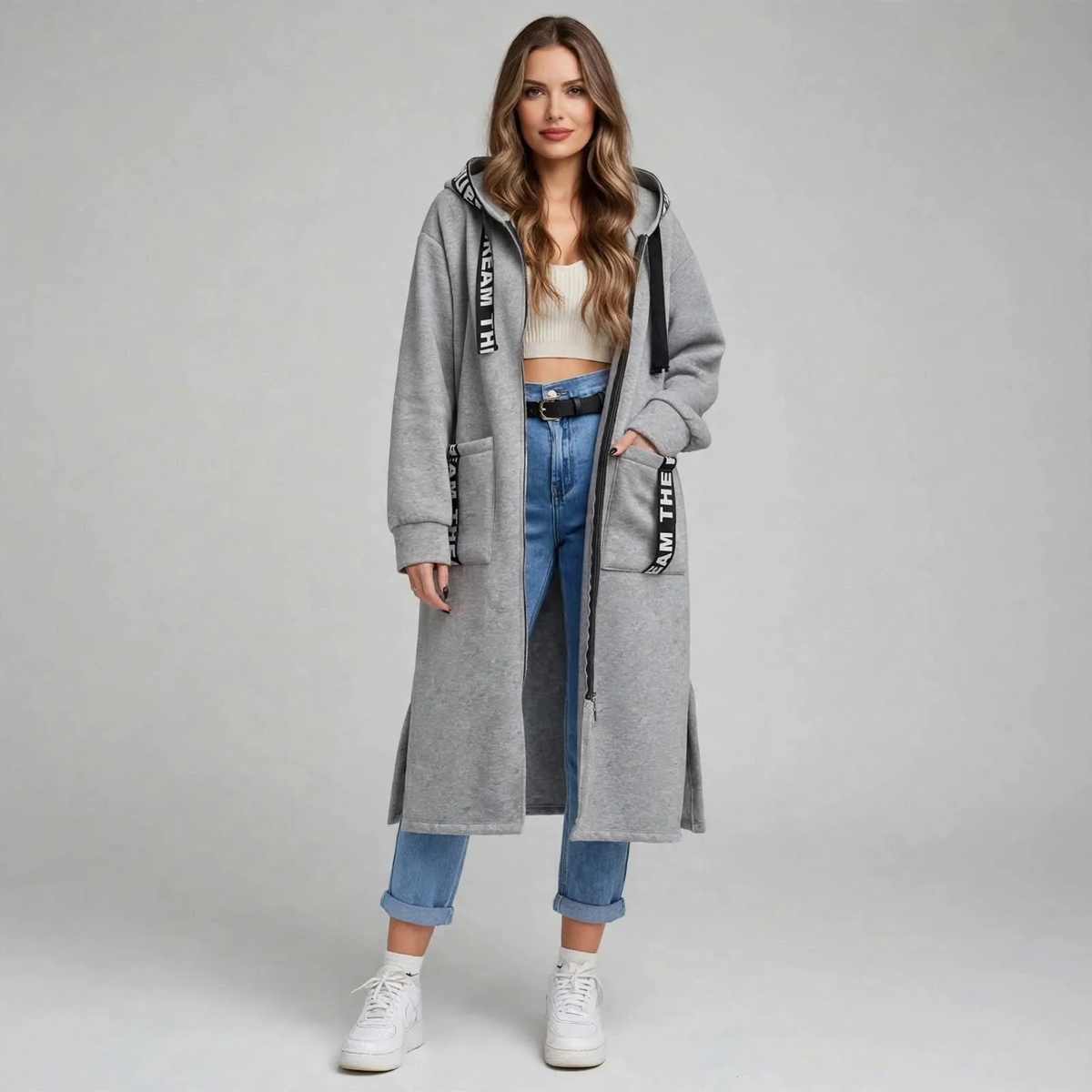 Women’s Oversized Hooded Sweatshirt